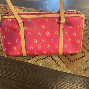 Dooney & Bourke Pink Barrel Purse